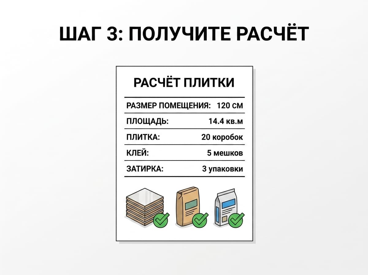 Получите расчёт