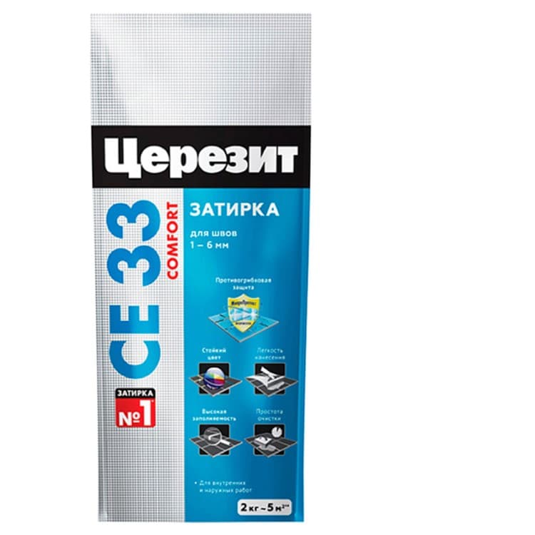 Ceresit CE 33 Цементная затирка 2 кг