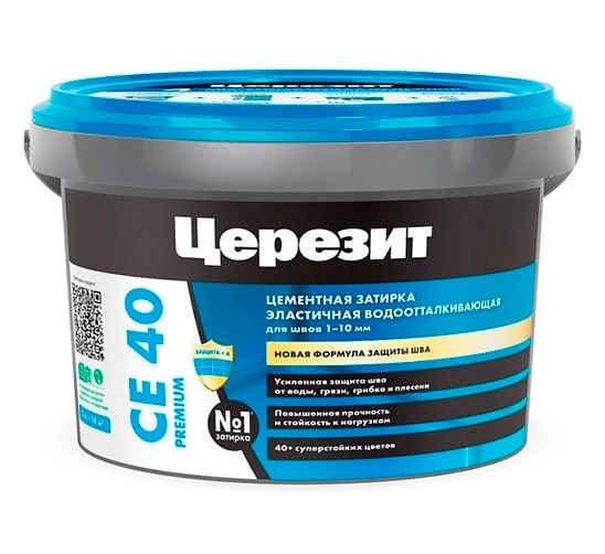 Ceresit CE 40 Aquastatic Цементная затирка 1 кг