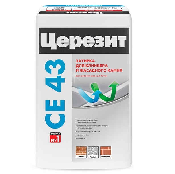 Ceresit CE 43 Super Strong Цементная затирка 25 кг