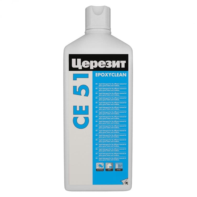 Ceresit CE 51 EpoxyClean Очиститель эпоксидной затирки 1 л
