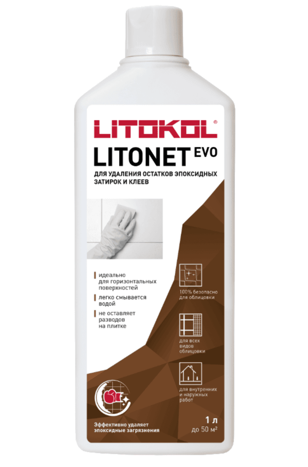 Litokol Litonet Evo Моющее средство для плитки 1 л