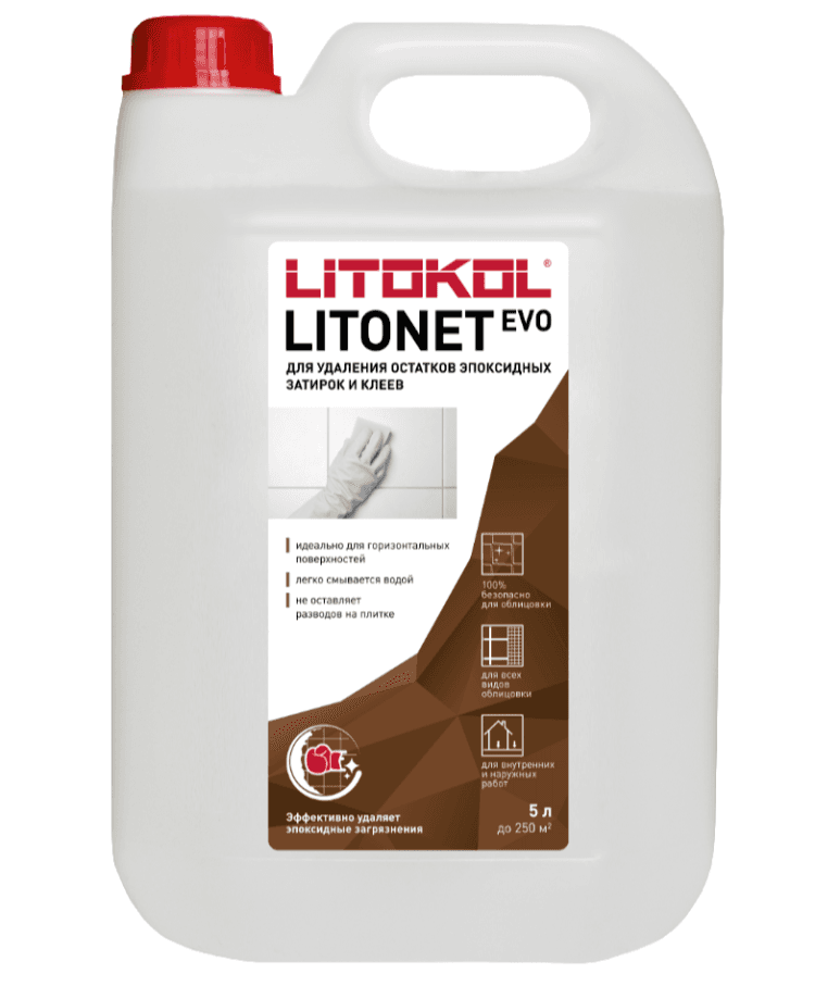 Litokol Litonet Evo Моющее средство для плитки 5 л