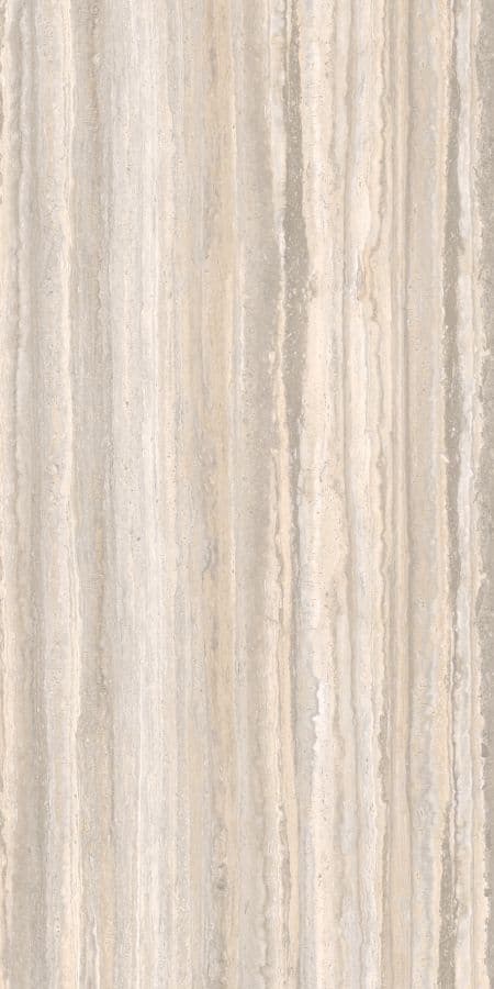 I Naturali Travertino Grigio Venato Bocciardato 162х324 12+