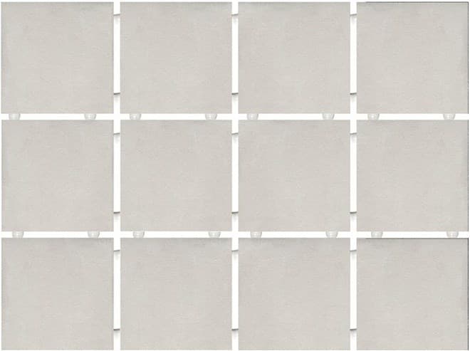 Амальфи серый светлый матовый из 12 частей 9,8x9,8x0,7