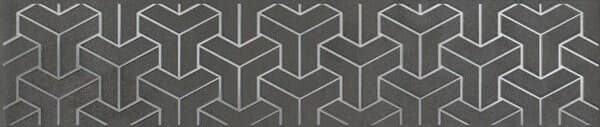 Бордюр Ломбардиа антрацит матовый 25x5,4x0,8