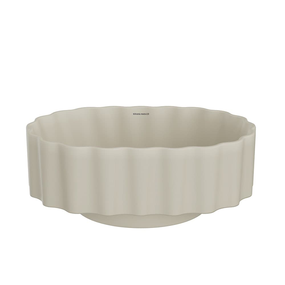 Раковина ARTBASIN Conchiglia/АртБэйзин Конкилья накладная 50, песочная матовая