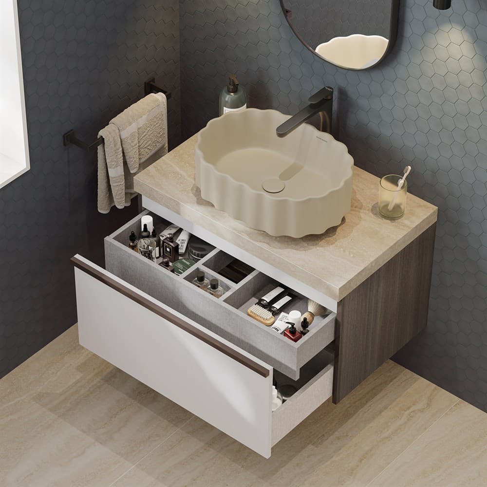 CC.wb.50/SAN Раковина ARTBASIN Conchiglia/АртБейзин Конкилья накладная 50, песочная матовая - фото 111521