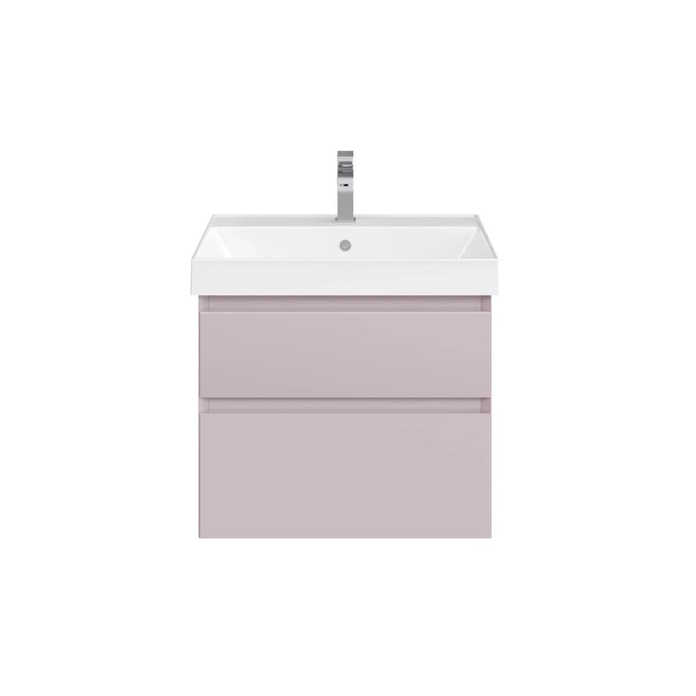 CUB.60.2/MAL Тумба Cubo/Кубо подвесная с ящиками 60, мальва матовая - фото 129626