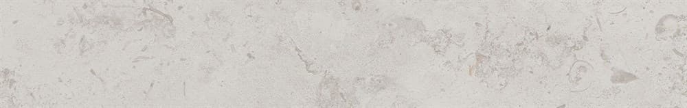 Плинтус Про Лаймстоун серый светлый натуральный обрезной 60x9,5x0,9