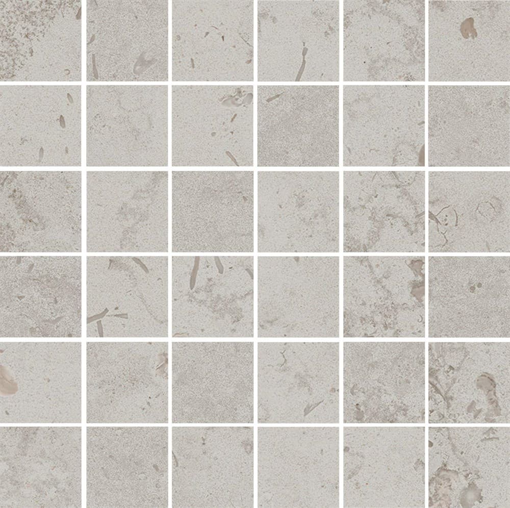 DD205320/MM Декор Про Лаймстоун серый светлый матовый мозаичный 30x30x0,9 - фото 98373