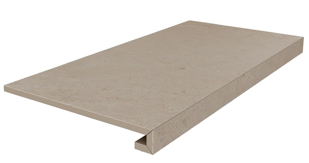 Ступень клееная Про Матрикс бежевый обрезной 33x60x0.9