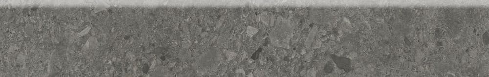 Плинтус Чеппо ди Гре антрацит матовый обрезной 60x9,5x0,9