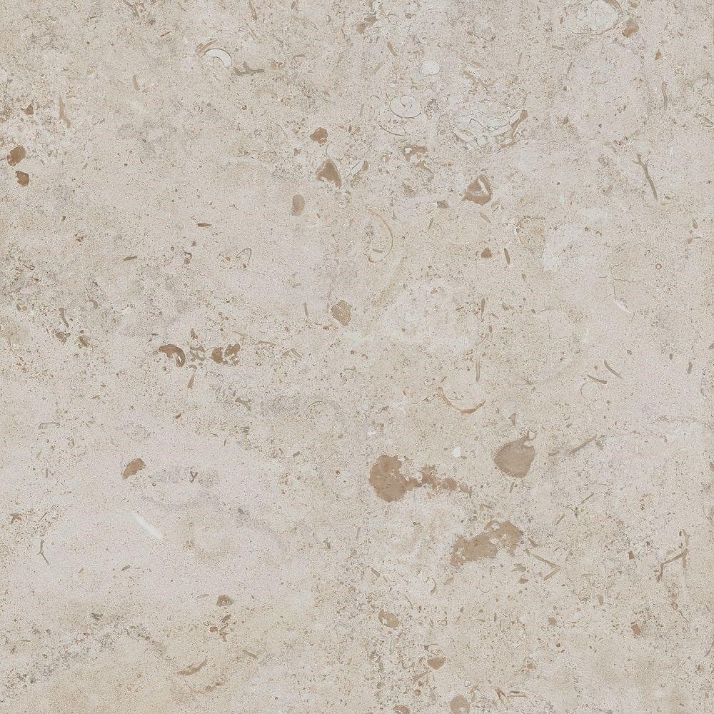 DD641120R Про Лаймстоун бежевый темный натуральный обрезной 60x60x0,9 - фото 98274