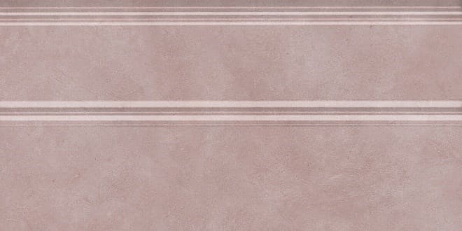 Плинтус Марсо розовый матовый обрезной 30x15x1,7