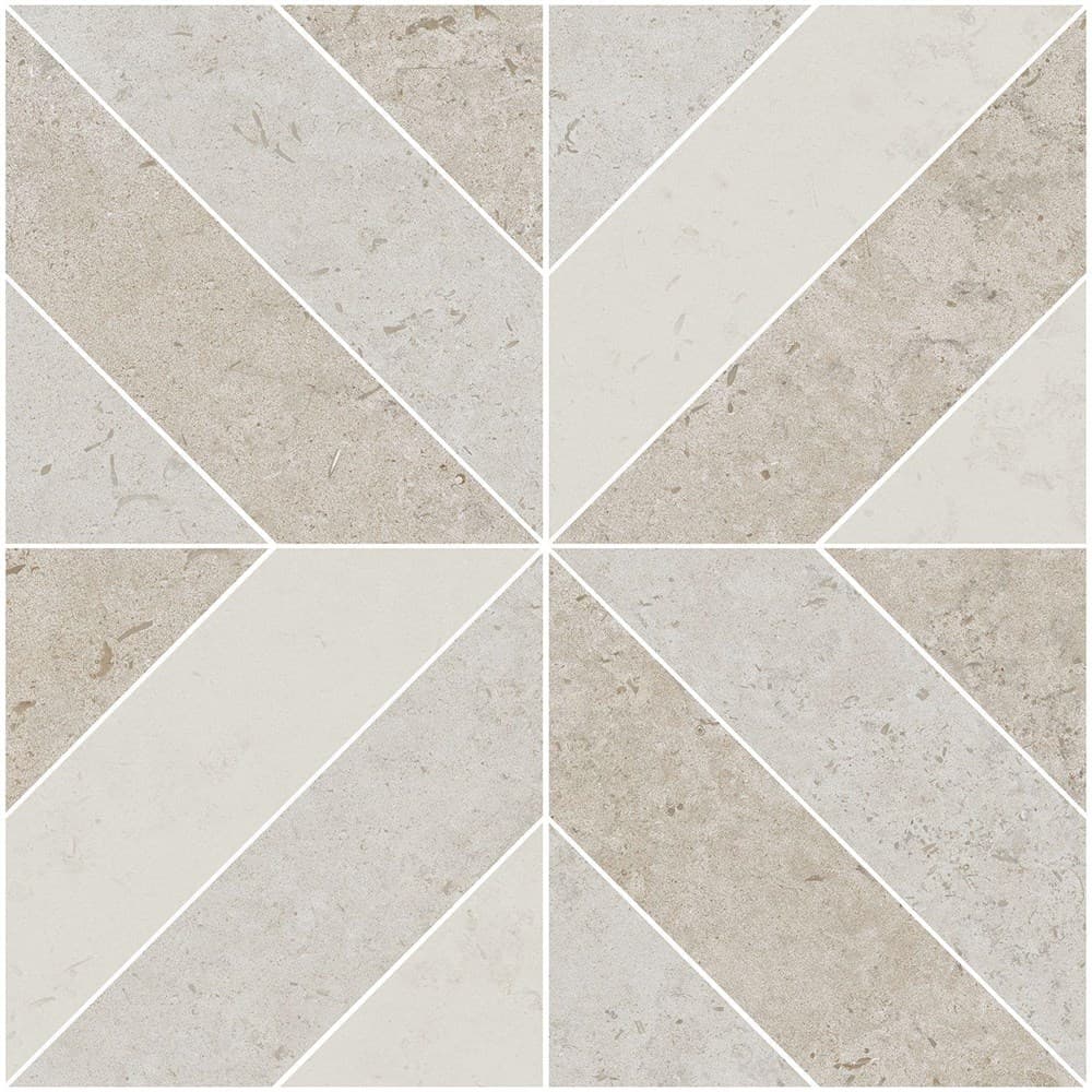 ID125T Декор Про Лаймстоун бежевый матовый 60x60x0,9 - фото 98498