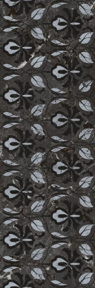 KM3090B0150R Тубкаль чёрный глянцевый обрезной 30x89,5x0,9 - фото 125846
