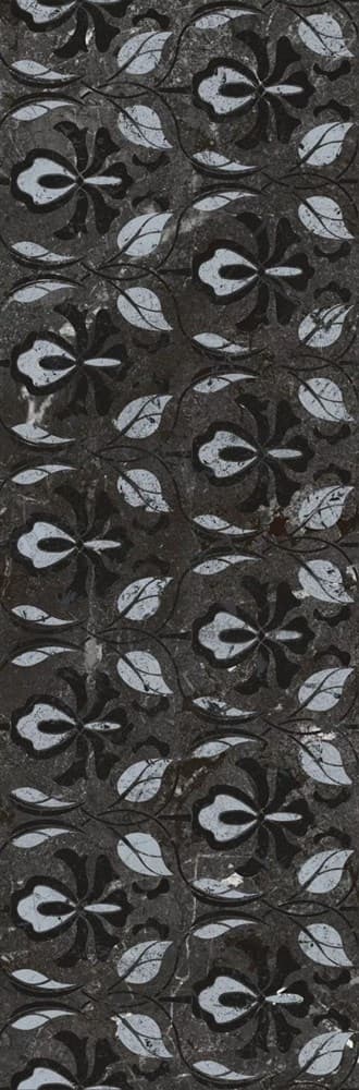 KM3090B0150R Тубкаль чёрный глянцевый обрезной 30x89,5x0,9 - фото 125849