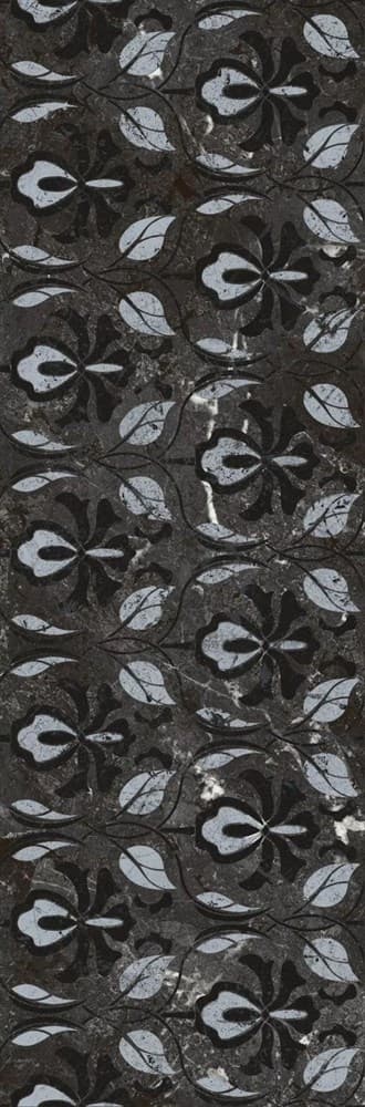 KM3090B0150R Тубкаль чёрный глянцевый обрезной 30x89,5x0,9 - фото 125850