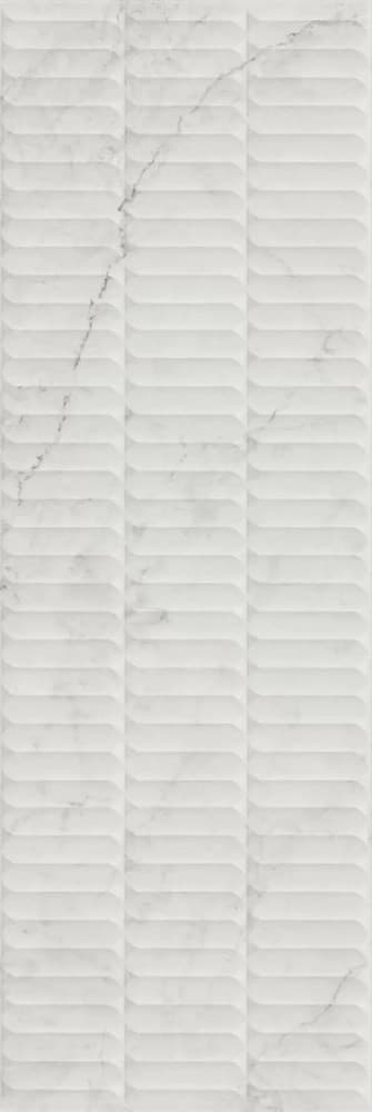 KM3090B0160R Тубкаль белый глянцевый структура обрезной 30x89,5x1,05 - фото 125852