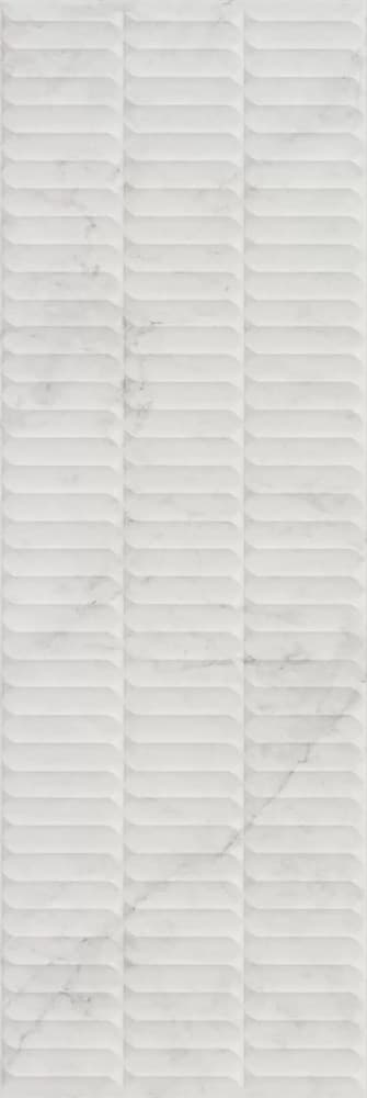 KM3090B0160R Тубкаль белый глянцевый структура обрезной 30x89,5x1,05 - фото 125853