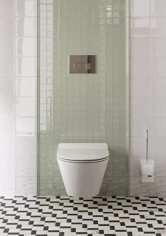 KMPMWc53GWh2 Унитаз Plaza Modern/Плаза Модерн подвесной безободковый, белый глянцевый - фото 131722