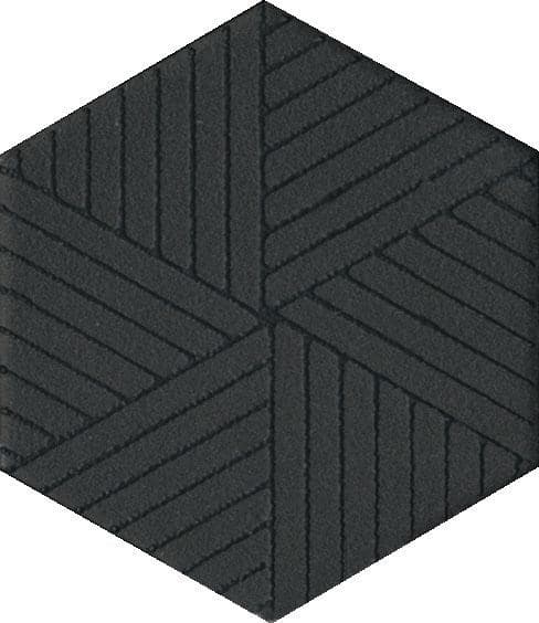 OS/B241/63001 Декор Агуста черный 5,2х6 6x5,2x6,9 - фото 96798