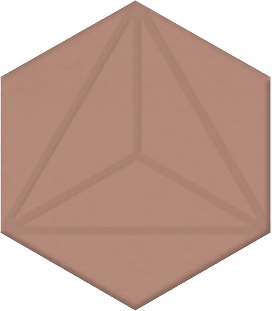 OS/D241/63010 Декор Агуста розовый матовый 6x5,2x0,69 - фото 96444