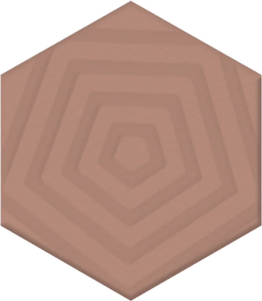 OS/D241/63010 Декор Агуста розовый матовый 6x5,2x0,69 - фото 96445