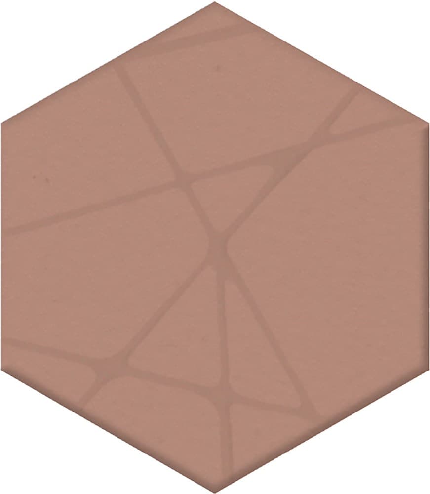 OS/D241/63010 Декор Агуста розовый матовый 6x5,2x0,69 - фото 96447