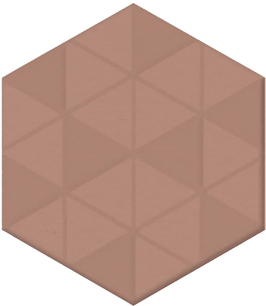 OS/D241/63010 Декор Агуста розовый матовый 6x5,2x0,69 - фото 96449