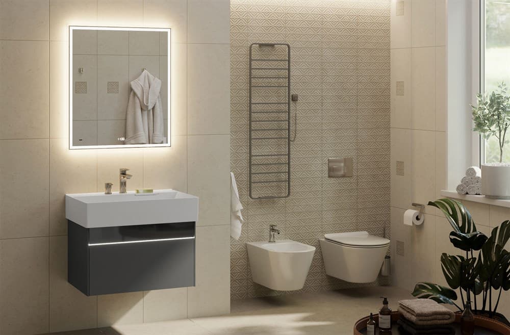 PLM.bidet.02 Биде Plaza Modern/Плаза Модерн подвесное, белый глянцевый - фото 111695