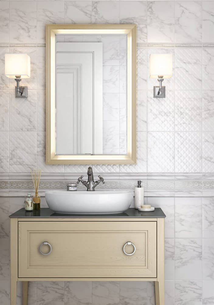 PLR.wb.60.1 Раковина Plaza/Плаза накладная 60, белая глянцевая - фото 112077