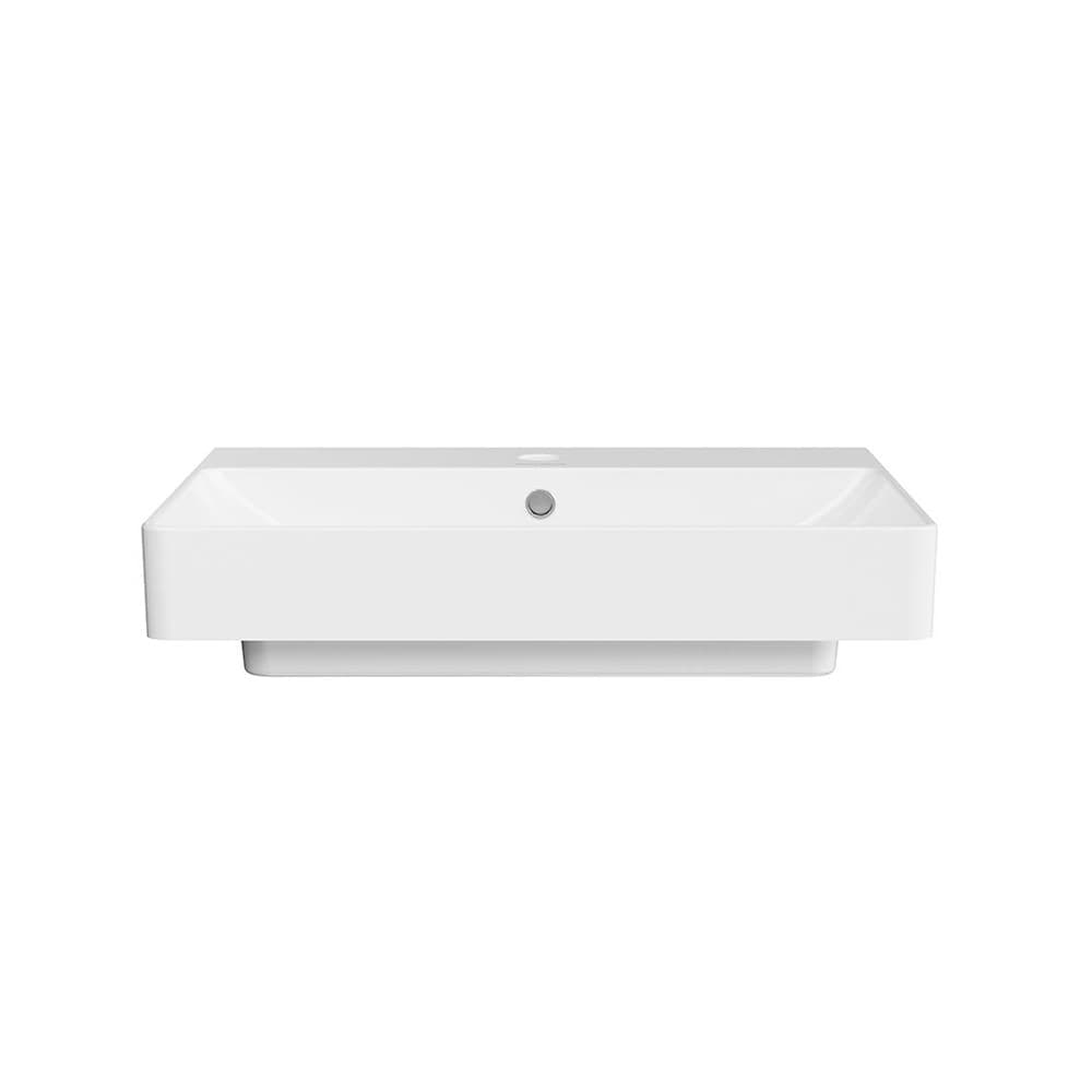 PROR.wb.55 Раковина Pro/Про мебельная\подвесная 55, белая глянцевая     - фото 116463