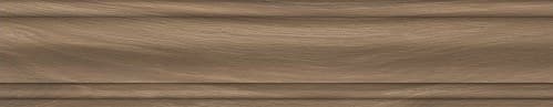Плинтус Монтиони коричневый матовый 39,6x8x1,55