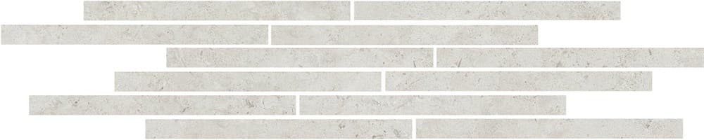 T025/11206 Декор Карму мозаичный серый светлый матовый 75х15 75x15x9 - фото 97077