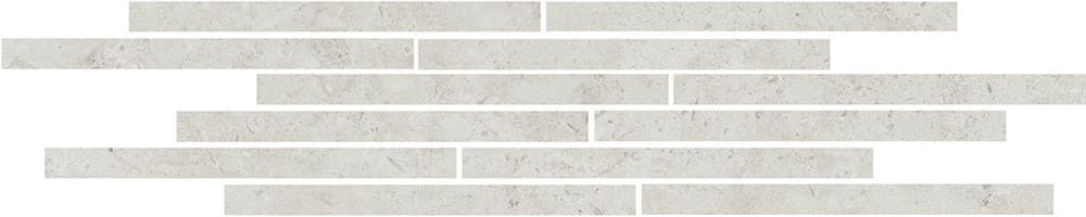 T025/11206 Декор Карму мозаичный серый светлый матовый 75х15 75x15x9 - фото 97078