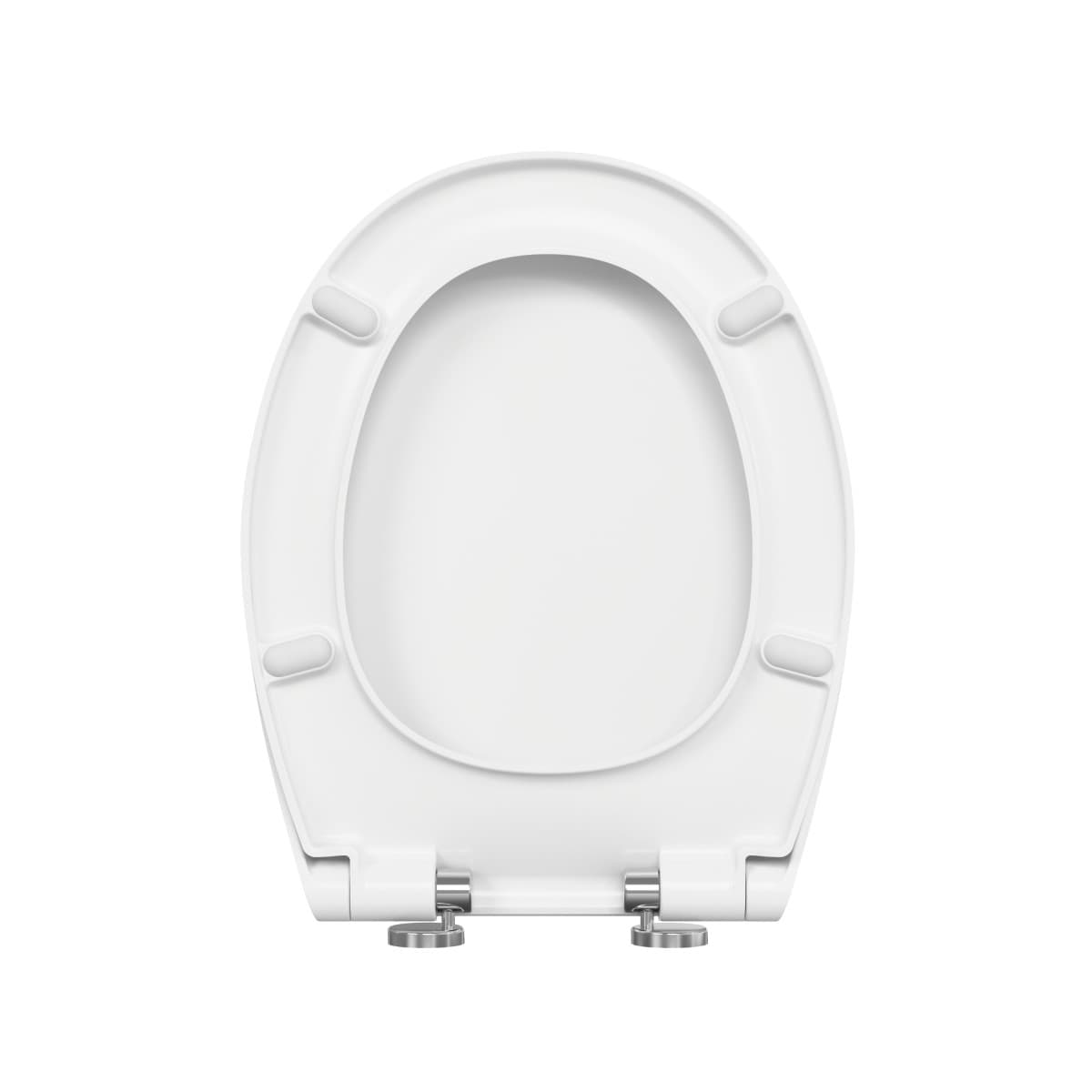 Сиденье для унитаза VitrA Universal (Универсал) 84-003-019 овальное белое дюропласт с микролифтом