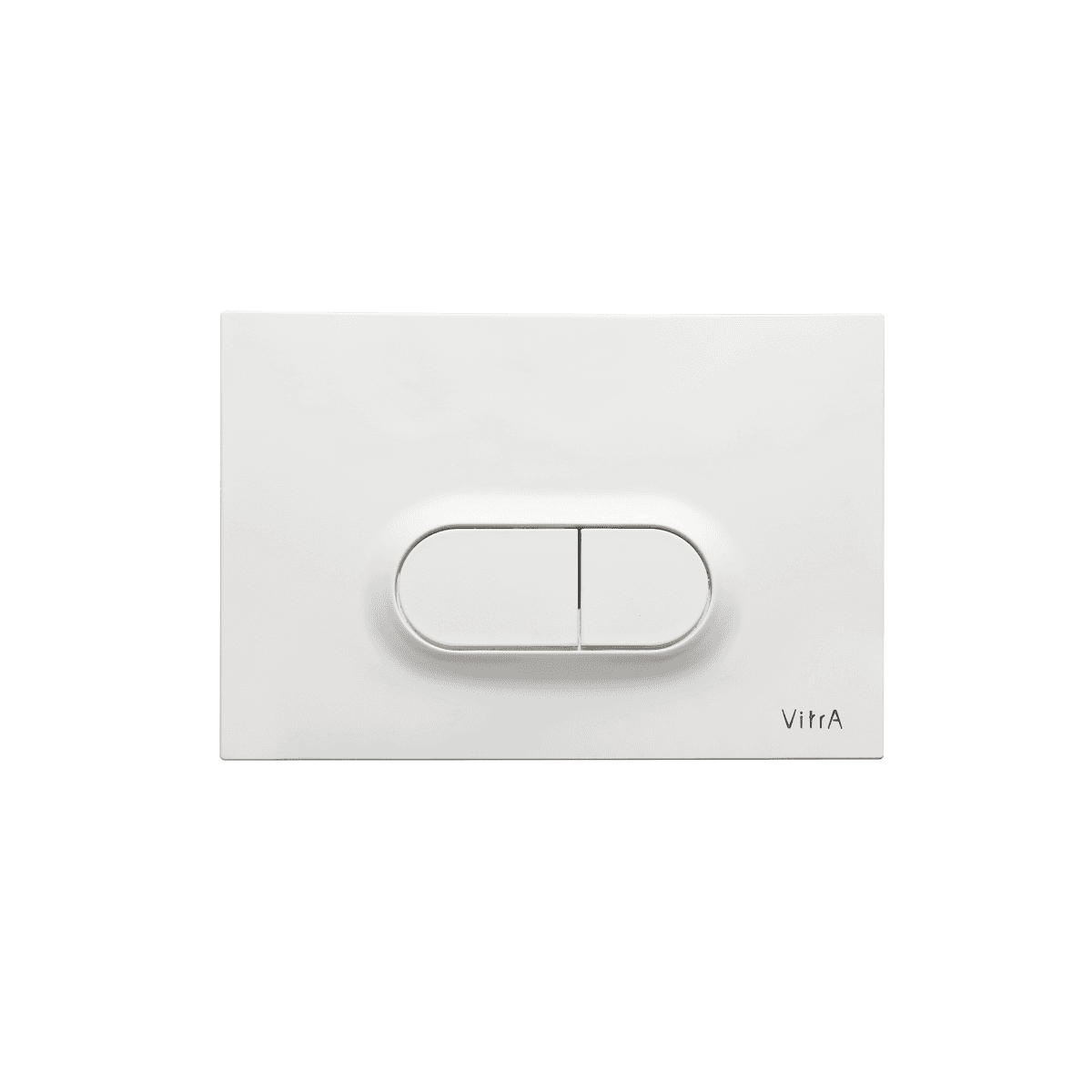 Кнопка смыва для инсталляции VitrA Loop O (Луп О) 740-0500 глянцевая белая двойный смыв