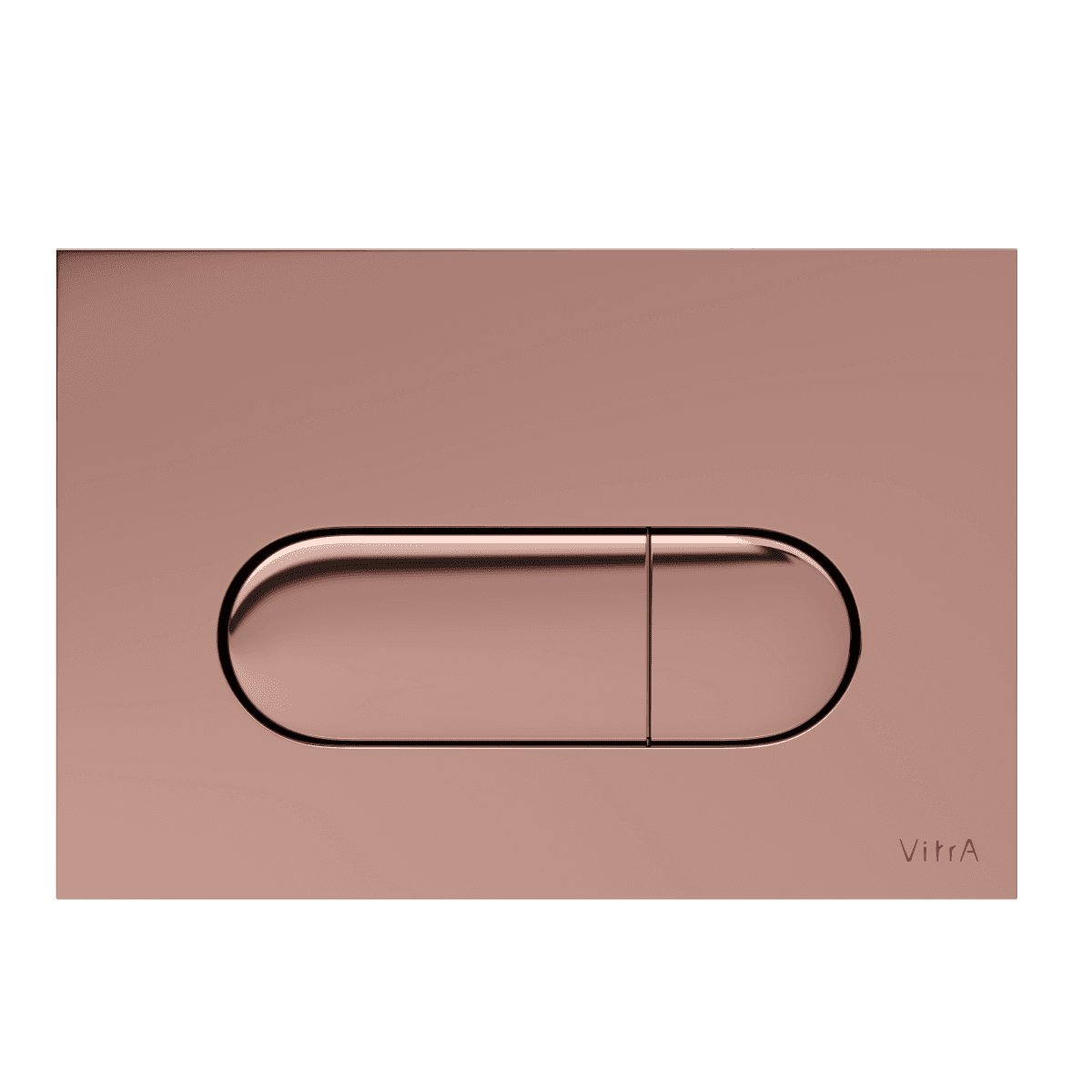 Кнопка смыва для инсталляции VitrA Root Round (Рут Раунд) 740-2240 мягкая медь глянец двойный смыв