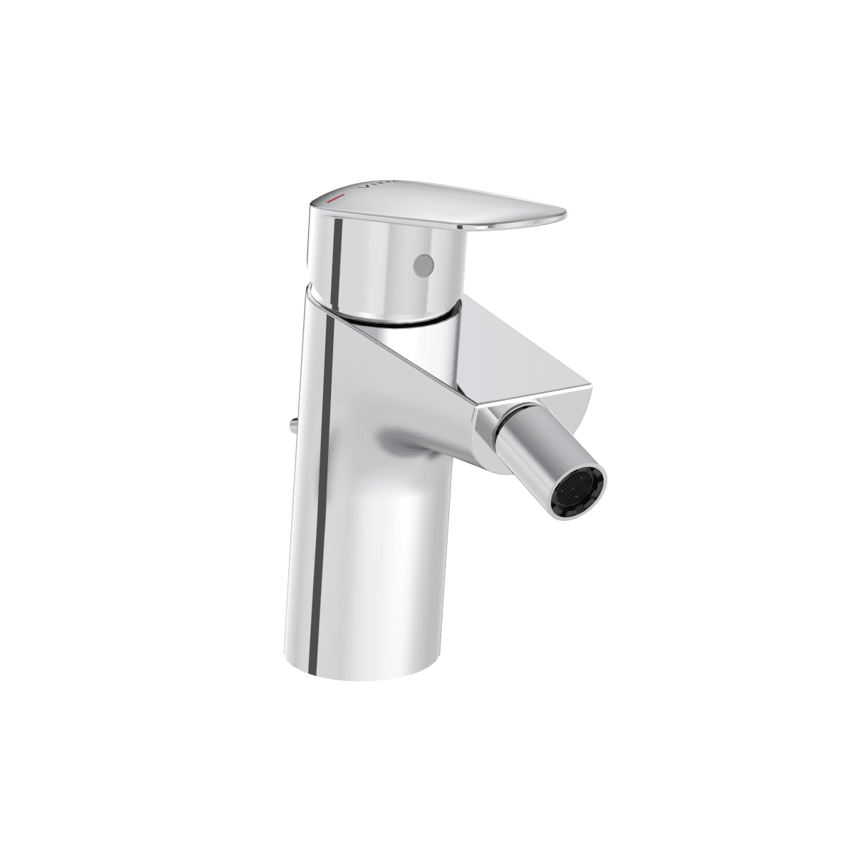 Биде VitrA Sento (Сенто) 4338B003-1046 подвесное белое с отверстием под смеситель покрытие Hygiene (Хайджн)