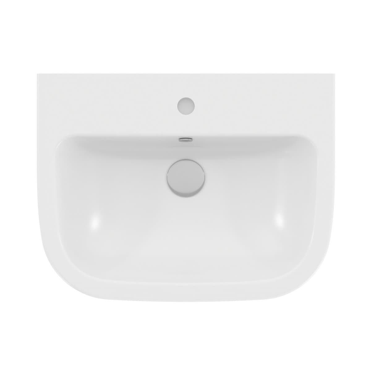 Раковина VitrA S20 5503B003-0001 60 x 46 см белая антибактериальное покрытие Hygiene (Хайджн)