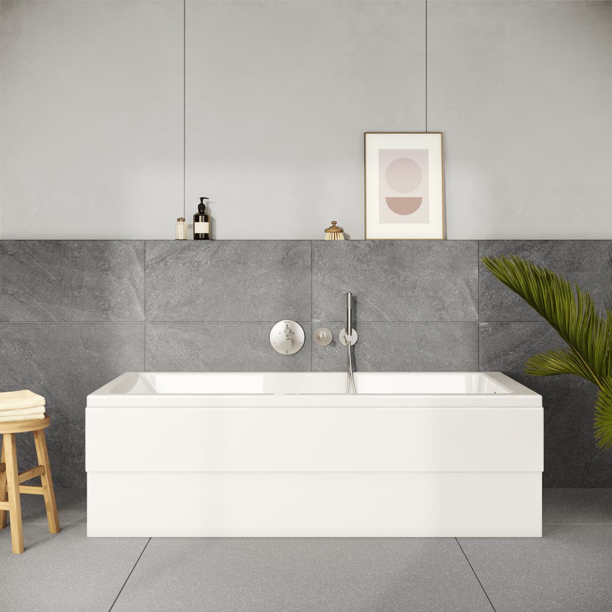 Ванна VitrA Neon (Неон) 55840001000 180 x 80 см акриловая прямоугольная белая
