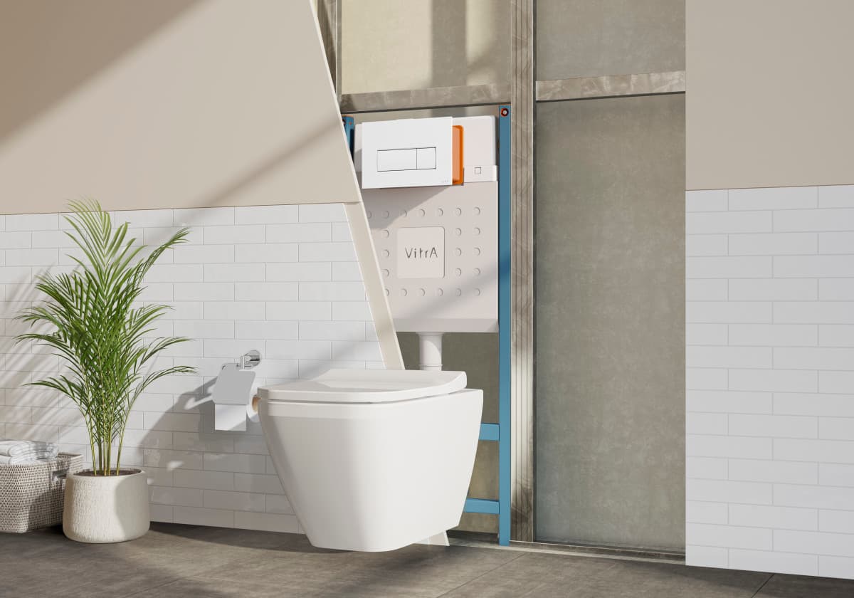 Инсталляция для подвесного унитаза VitrA V-Fix Core (Ви-Фикс Кор) 732-5800-01 без кнопки смыва