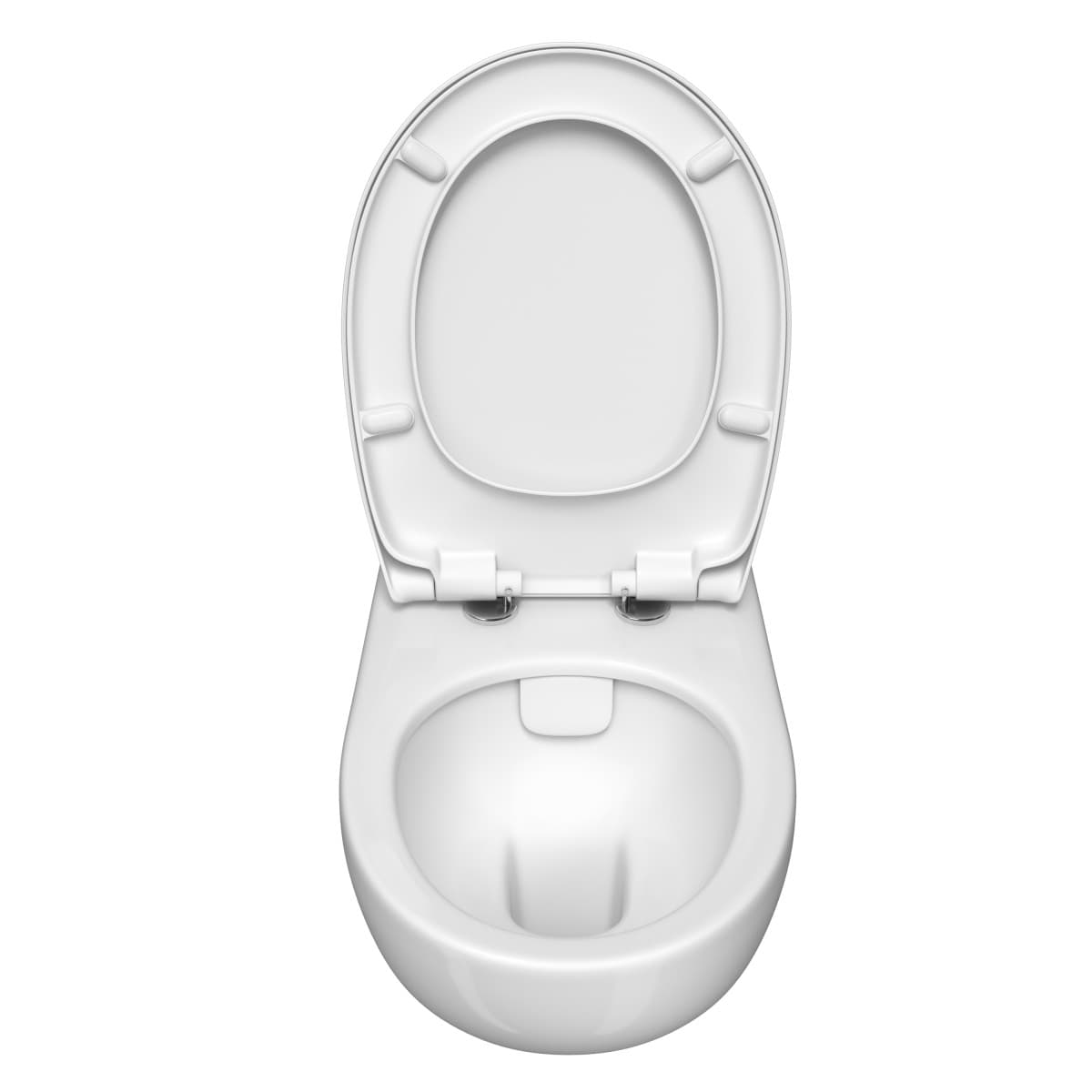 Подвесной унитаз VitrA Conforma (Конформа) 5810B003-6234 безободковый с сиденьем микролифт дюропласт белый глянец санитарный фарфор антибактериальное покрытие Hygiene (Хайджн)