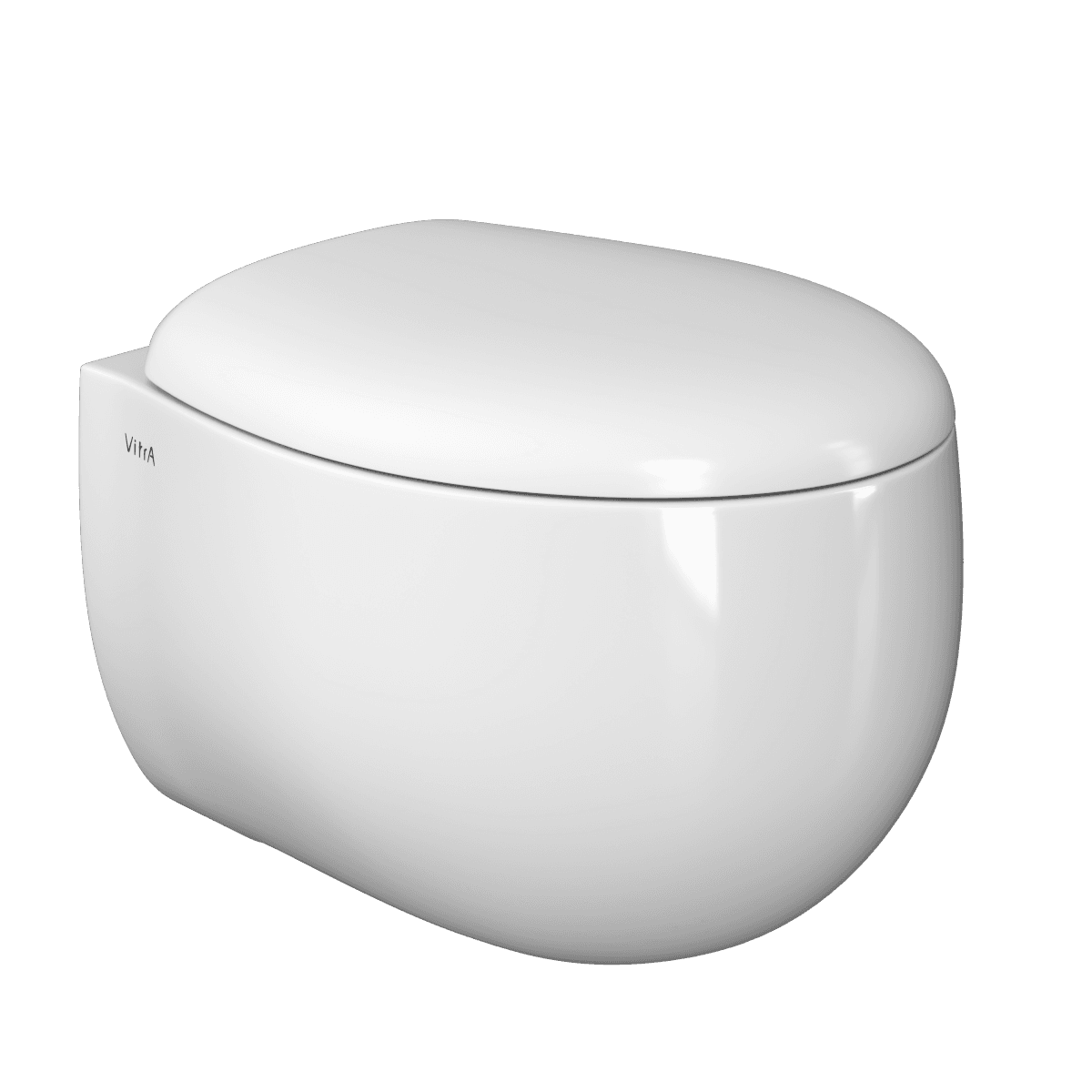 Подвесной унитаз VitrA Memoria (Мемория) 5885B403-0101 безободковый Rim-ex (Рим-экс) белый санитарный фарфор антибактериальное покрытие Hygiene + Clean (Хайджн + Клин)