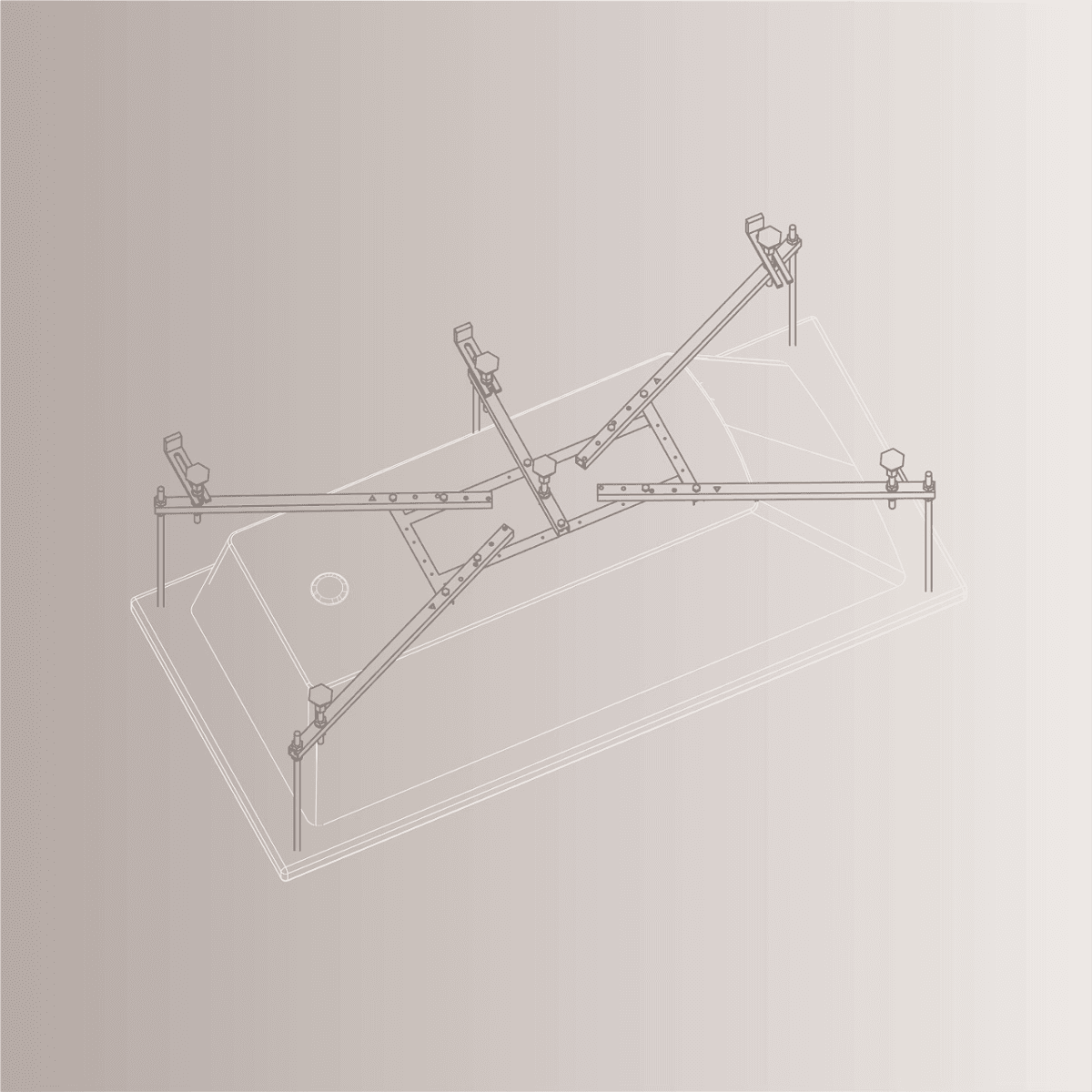 Каркас для ванны VitrA Universal (Универсал) 59999991001 150/160/170 x 70 универсальный