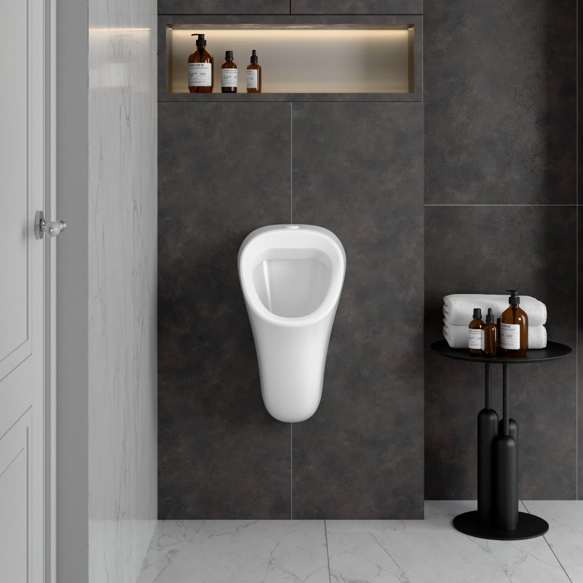 Писсуар VitrA Arkitekt (Аркитект) 6202B003-0198 настенный белый антибактериальное покрытие Hygiene (Хайджн)
