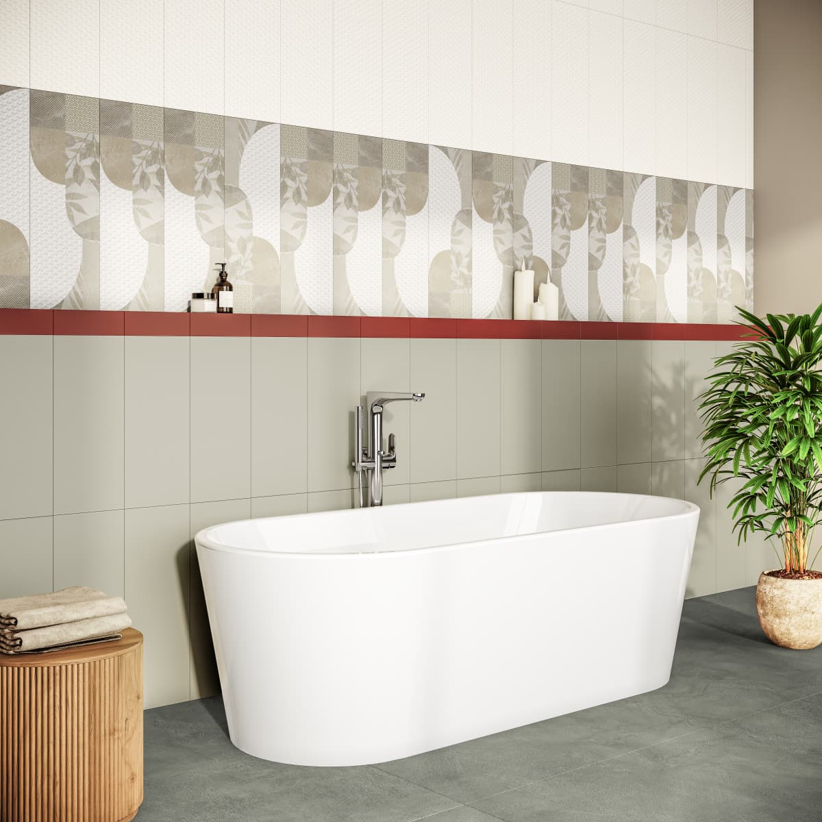 Ванна VitrA Geo (Гео) 65380006000 180 x 80,5 см отдельностоящая акриловая прямоугольная белая