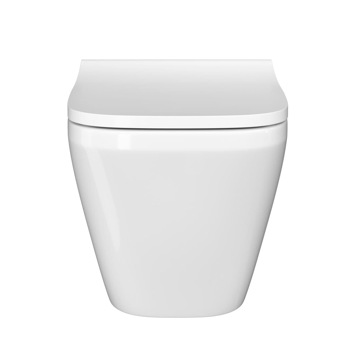 Подвесной унитаз VitrA Integra Square (Интегра Скуэр) 7082B003-7209 безободковый Rim-ex (Рим-экс) белый санитарный фарфор антибактериальное покрытие Hygiene (Хайджн)